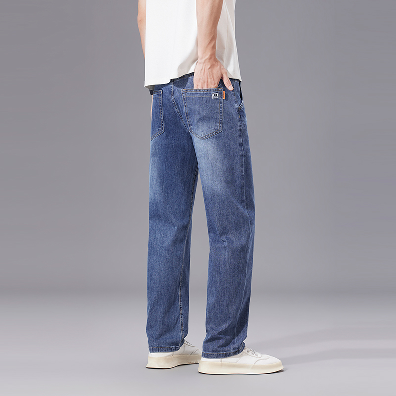 Men Straight Fit Denim Jeans With Full Size Range（牛仔裤有码数三色潮）