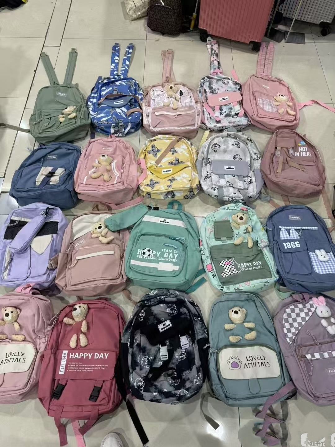 Mixed Styles Backpacks（杂款书包）